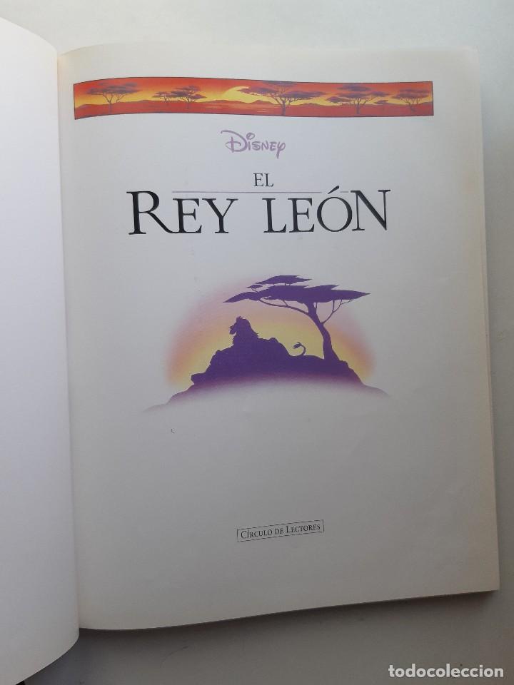 Libros de segunda mano: EL REY LEON VERSION ORIGINAL CIRCULO DE LECTORES WALT DISNEY 1994 TM - Foto 14