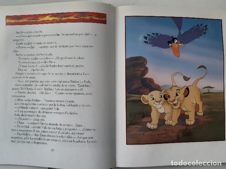 Libros de segunda mano: EL REY LEON VERSION ORIGINAL CIRCULO DE LECTORES WALT DISNEY 1994 TM - Foto 21