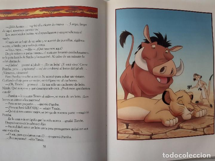 Libros de segunda mano: EL REY LEON VERSION ORIGINAL CIRCULO DE LECTORES WALT DISNEY 1994 TM - Foto 24