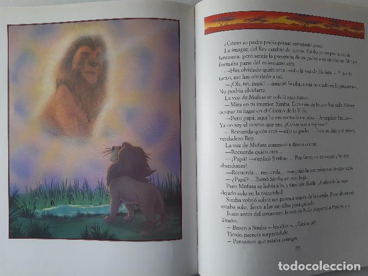 Libros de segunda mano: EL REY LEON VERSION ORIGINAL CIRCULO DE LECTORES WALT DISNEY 1994 TM - Foto 25