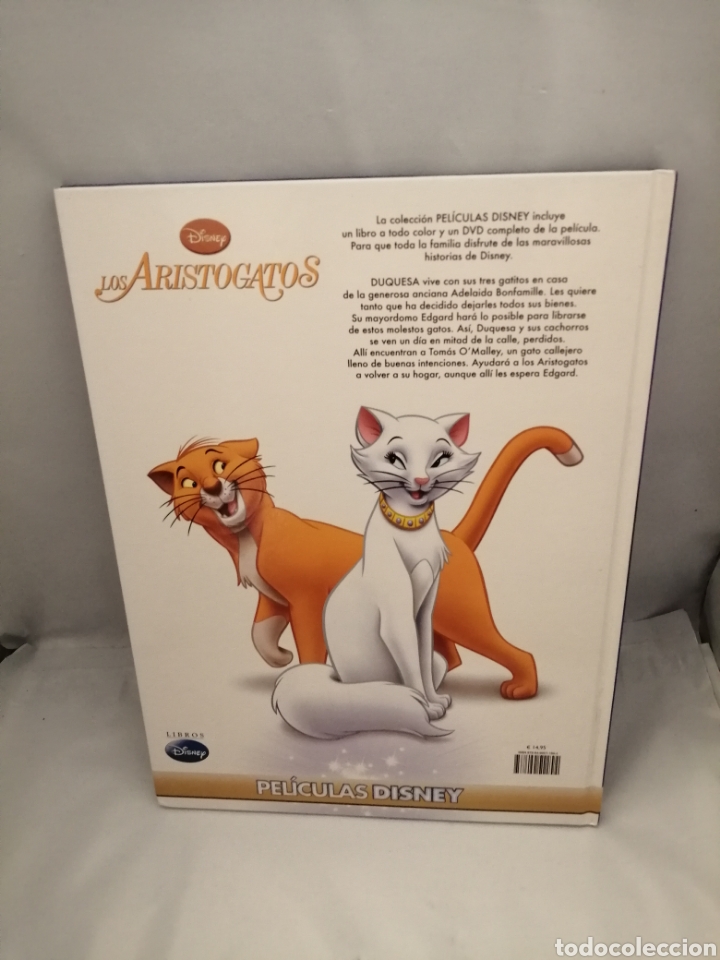 Libros de segunda mano: LIBROS DISNEY: LOS ARISTOGATOS (LIBRO + DVD DE LA PEL&Iacute;CULA) - Foto 2