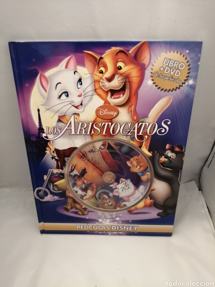 Libros de segunda mano: LIBROS DISNEY: LOS ARISTOGATOS (LIBRO + DVD DE LA PEL&Iacute;CULA) - Foto 1