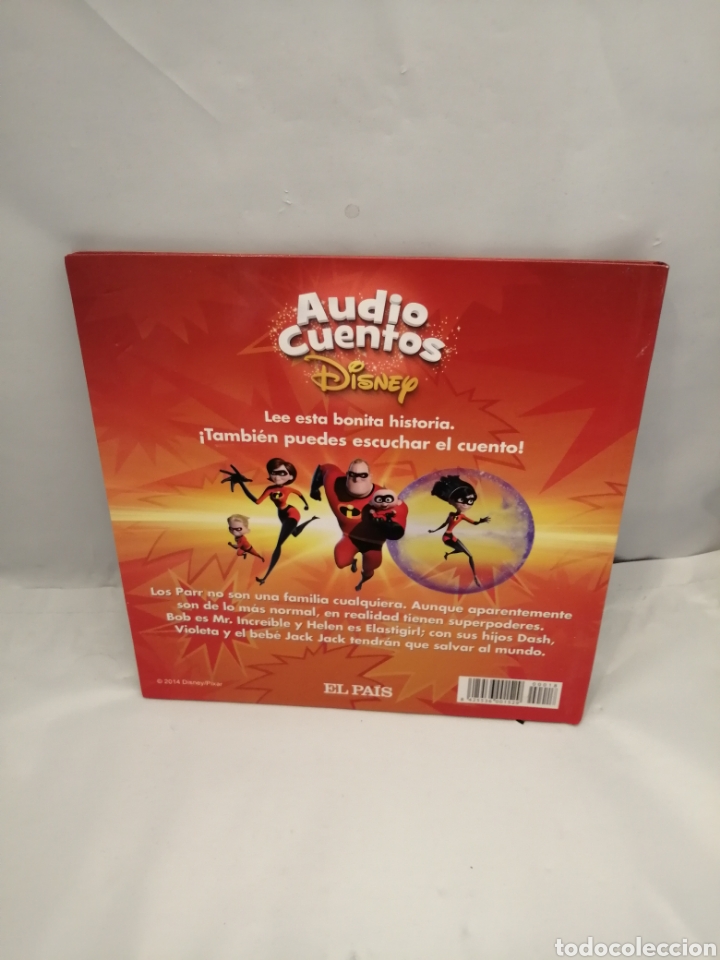 Libros de segunda mano: AUDIO CUENTOS DISNEY: LOS INCRE&Iacute;BLES (LIBRO + CD) - Foto 2