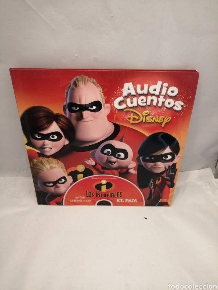 Libros de segunda mano: AUDIO CUENTOS DISNEY: LOS INCRE&Iacute;BLES (LIBRO + CD) - Foto 1