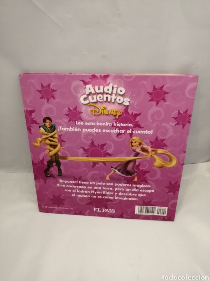 Libros de segunda mano: AUDIO CUENTOS DISNEY: ENREDADOS (LIBRO + CD) - Foto 2
