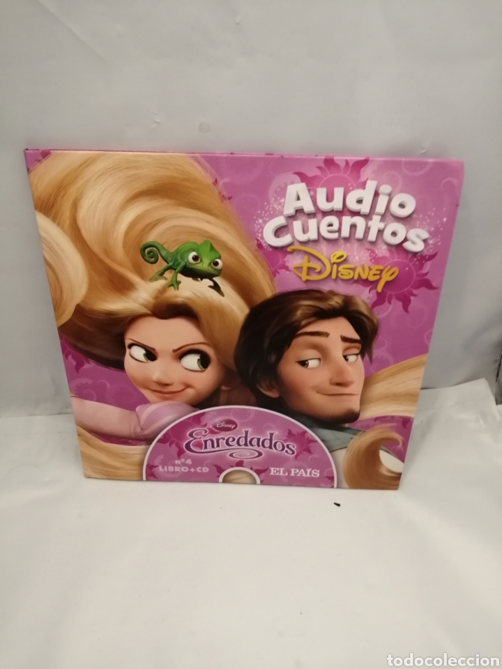 Libros de segunda mano: AUDIO CUENTOS DISNEY: ENREDADOS (LIBRO + CD) - Foto 1