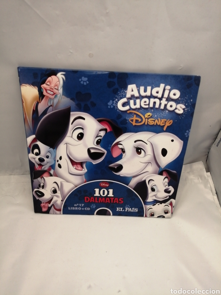 Libros de segunda mano: AUDIO CUENTOS DISNEY: 101 D&Aacute;LMATAS (LIBRO + CD)
