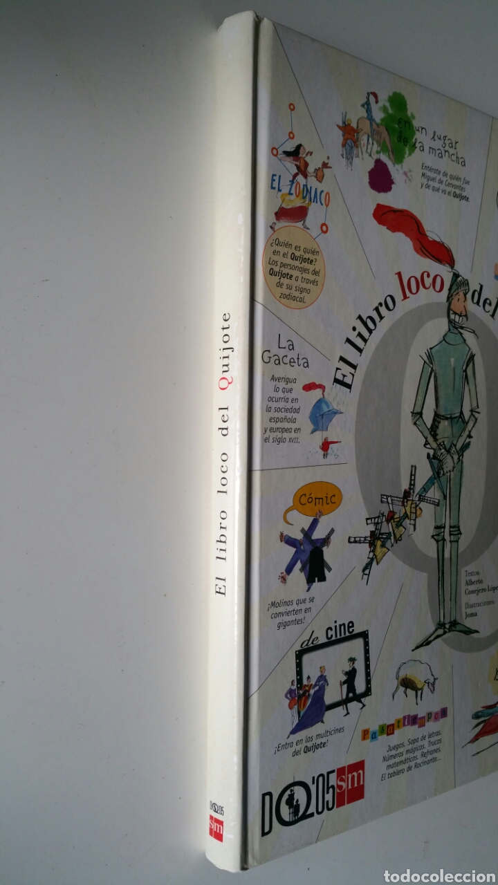 Libros de segunda mano: El libro loco del quijote. Ediciones SM, 2005. - Foto 2
