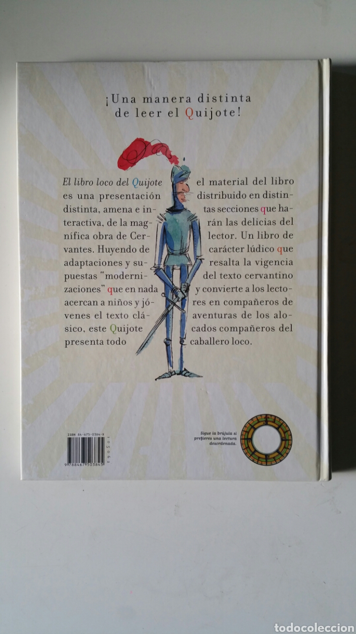 Libros de segunda mano: El libro loco del quijote. Ediciones SM, 2005. - Foto 3