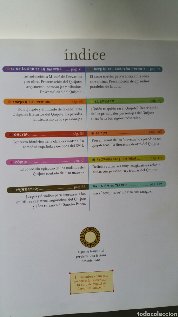 Libros de segunda mano: El libro loco del quijote. Ediciones SM, 2005. - Foto 7
