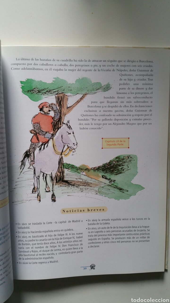 Libros de segunda mano: El libro loco del quijote. Ediciones SM, 2005. - Foto 10