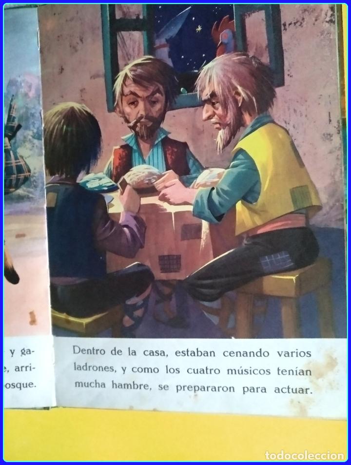 Libros de segunda mano: CUENTO &rdquo;LOS 4 M&Uacute;SICOS&rdquo;, ED. VASCO AMERICANA, 1964 - Foto 3
