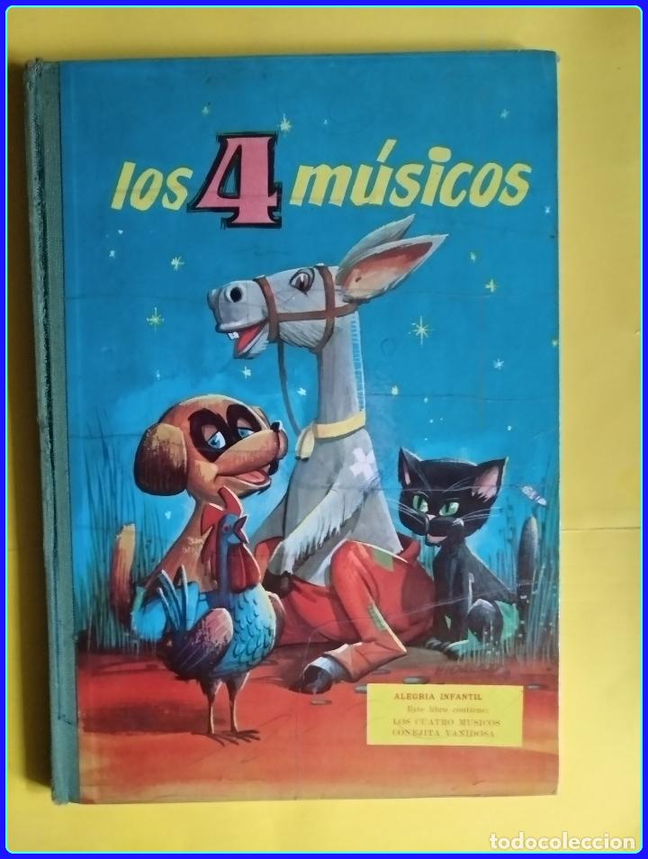 Libros de segunda mano: CUENTO &rdquo;LOS 4 M&Uacute;SICOS&rdquo;, ED. VASCO AMERICANA, 1964 - Foto 1
