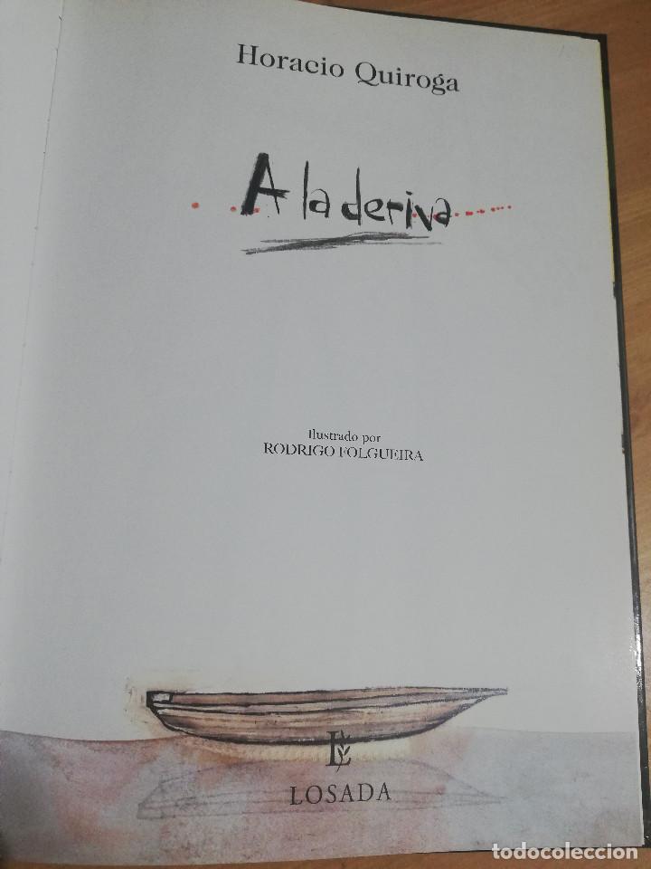 Libros de segunda mano: A LA DERIVA (HORACIO QUIROGA) - Foto 2