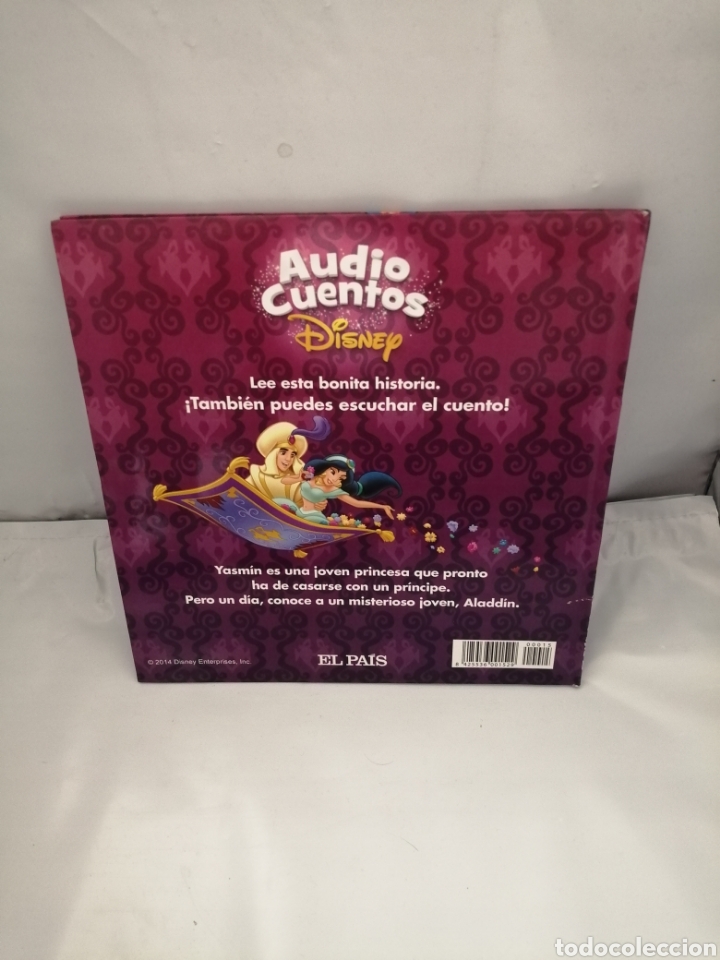 Libros de segunda mano: AUDIO CUENTOS DISNEY: ALADDIN (LIBRO + CD) - Foto 2