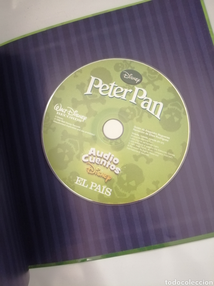Libros de segunda mano: AUDIO CUENTOS DISNEY: PETER PAN (LIBRO + CD) - Foto 3