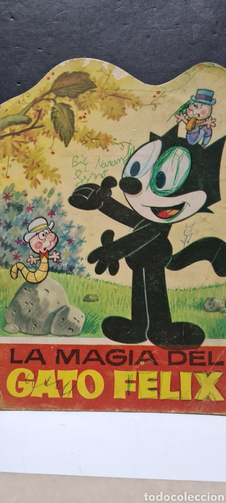 Libros de segunda mano: Precioso cuento troquelado. La Magia del Gato F&eacute;lix. Tele Color.