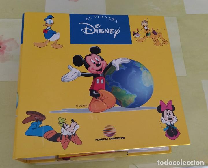 Libros de segunda mano: Archivador fichas planeta Disney