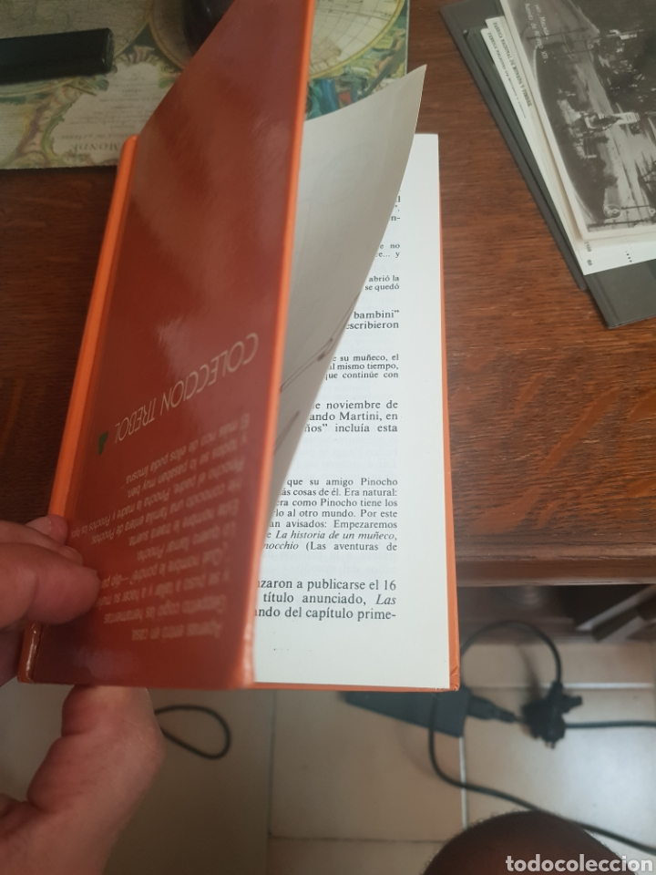 Libros de segunda mano: &rdquo;RARO&rdquo; Pinocho de Collodi, Errata de impresi&oacute;n - Foto 3