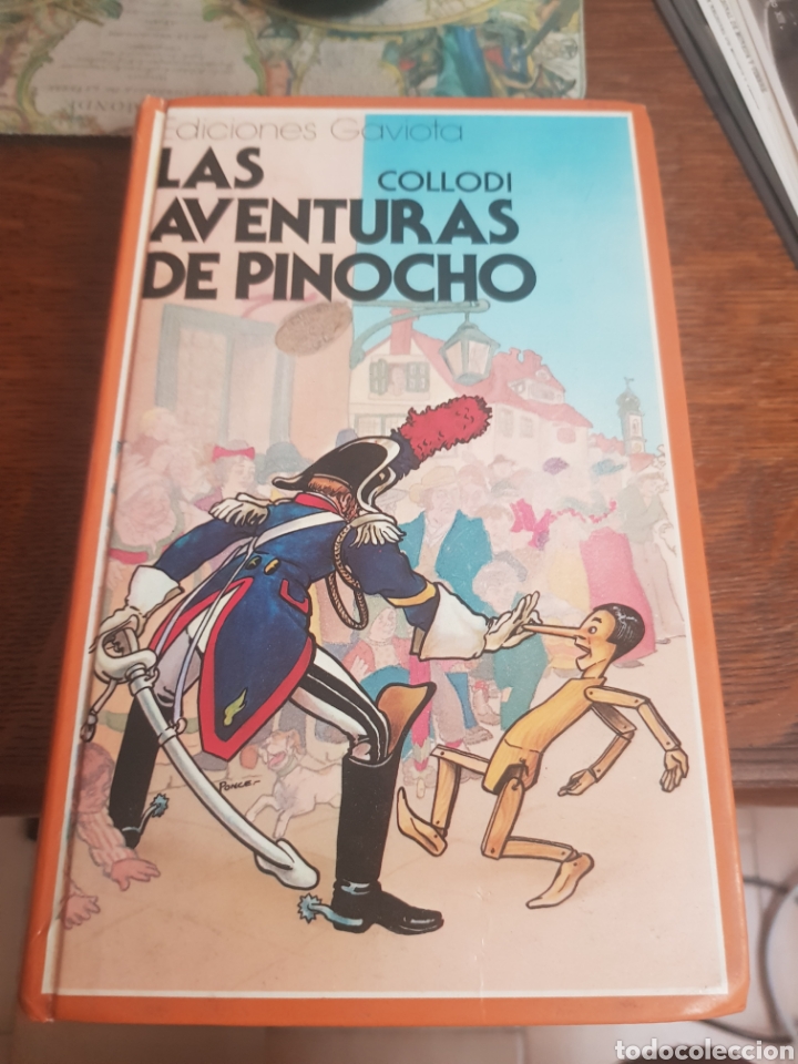 Libros de segunda mano: &rdquo;RARO&rdquo; Pinocho de Collodi, Errata de impresi&oacute;n - Foto 1