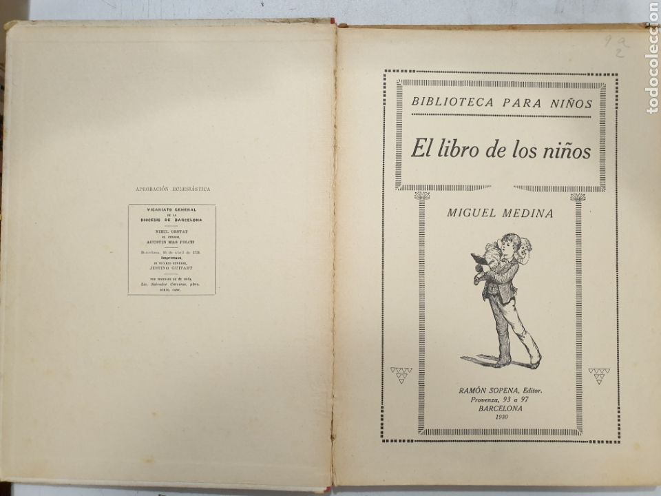 Libros de segunda mano: EL LIBRO DE LOS NI&Ntilde;OS. RAM&Oacute;N SOPENA 1943 - Foto 6