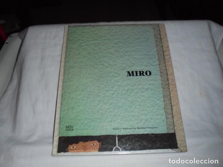 Libros de segunda mano: MIRO.TEXTO E ILUSTRACIONES .MICHAEL GREJNIEC.MSV EDITOR 1994 - Foto 1
