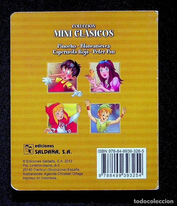 Libros de segunda mano: PETER PAN. SALDA&Ntilde;A. COLECCI&Oacute;N MINI CL&Aacute;SICOS. 2013. - Foto 2