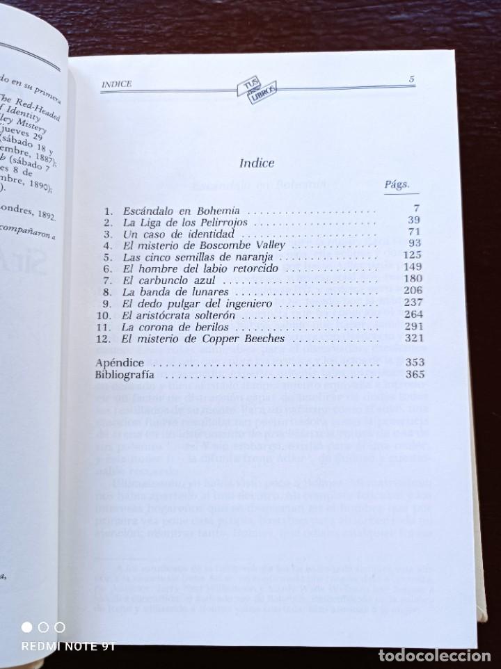 Libros de segunda mano: LIBRO ANAYA LAS AVENTURAS DE SHERLOCK HOLMES - Foto 19