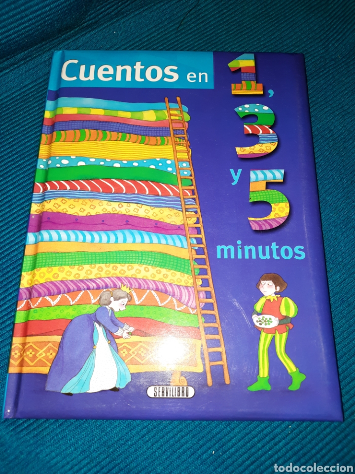 Libros de segunda mano: CUENTOS EN 1,3 Y 5 MINUTOS. ANA DOBLADO, SERVILIBRO EDICIONES - Foto 1