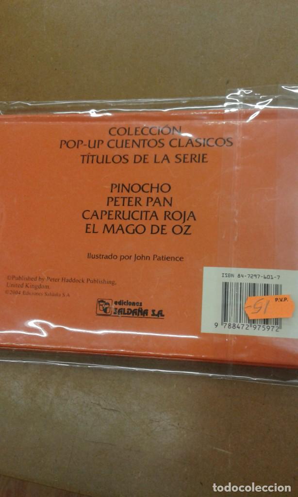 Libros de segunda mano: PETER PAN cuentos clasicos POP- UP - Foto 2