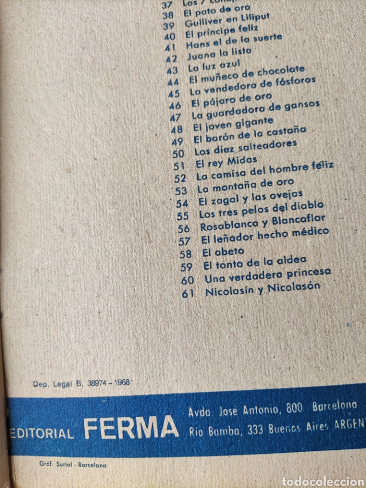 Libros de segunda mano: Cuento troquelado- LA MONTA&Ntilde;A DE ORO- Editorial FERMA- 1968 - Foto 3