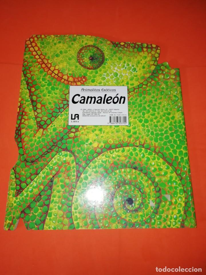 Libros de segunda mano: ANIMALITOS EXOTICOS. CAMALEON. LIBSA 1994. - Foto 2