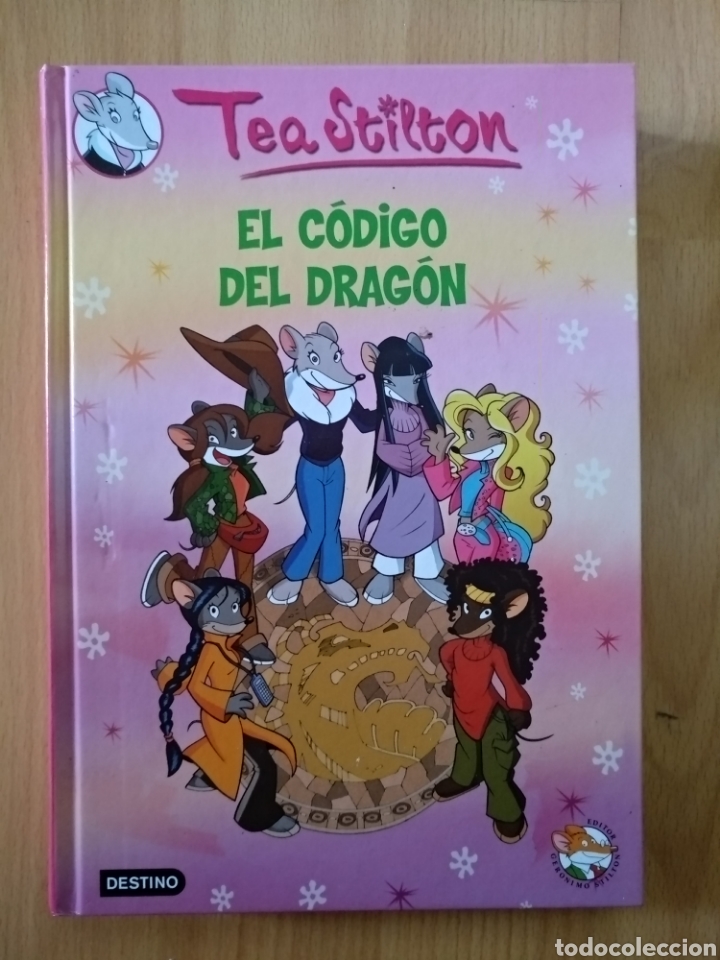 Libros de segunda mano: C04 - TEA STILTON N&ordm; 1 - EL C&Oacute;DIGO DEL DRAG&Oacute;N / DESTINO - Foto 1