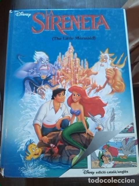 Libros de segunda mano: La Sireneta. Disney. Edici&oacute; catal&agrave;/angl&eacute;s. Edicions Beascoa. 1996. - Foto 1