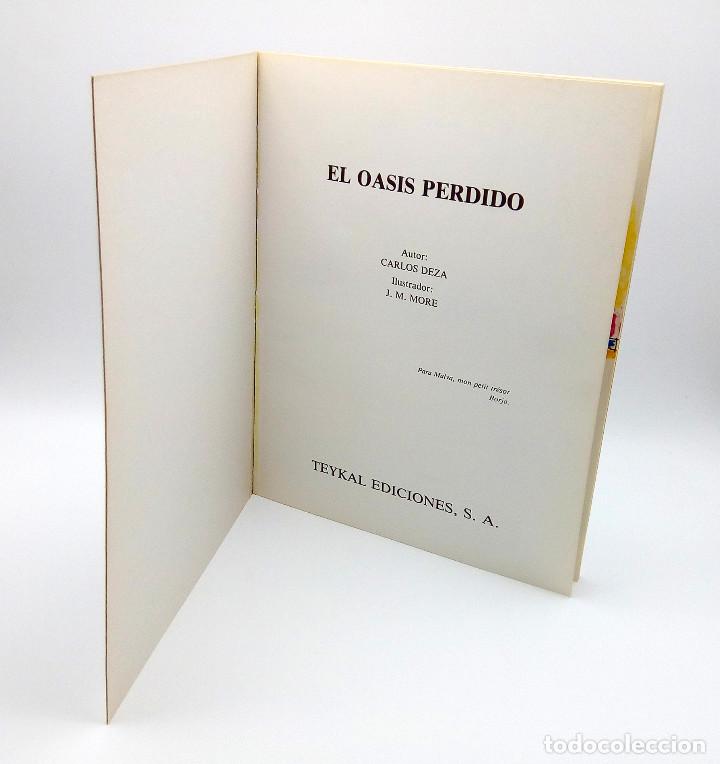 Libros de segunda mano: Cuento El Oasis Perdido, de Carlos Deza - 1982 - Foto 4