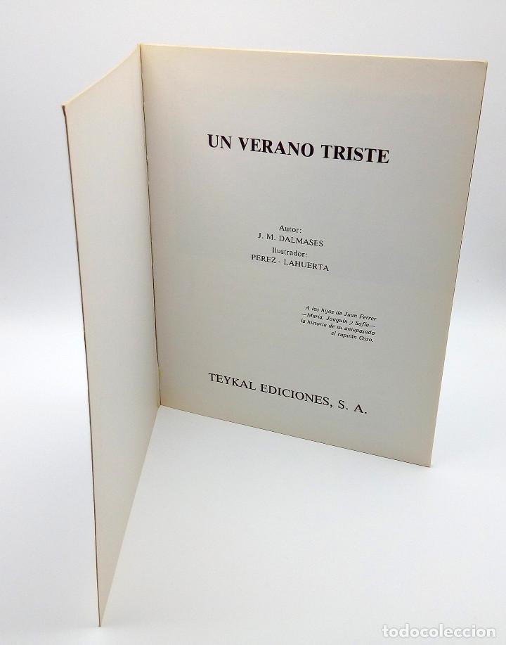 Libros de segunda mano: Cuento Un Verano Triste, de J.M. Dalmases - Foto 4