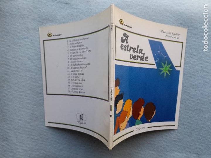 Libros de segunda mano: A Estrela Verde. Mariasun Landa. - Foto 5