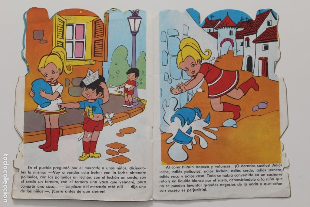 Libros de segunda mano: ANTIGUO CUENTO TROQUELADO - LA LECHERA - EDITORIAL VILMAR - Foto 2