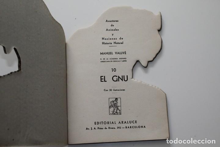 Libros de segunda mano: ANTIGUO CUENTO TROQUELADO - EL GNU &Ntilde;U - EDITORIAL ARALUCE - Foto 4
