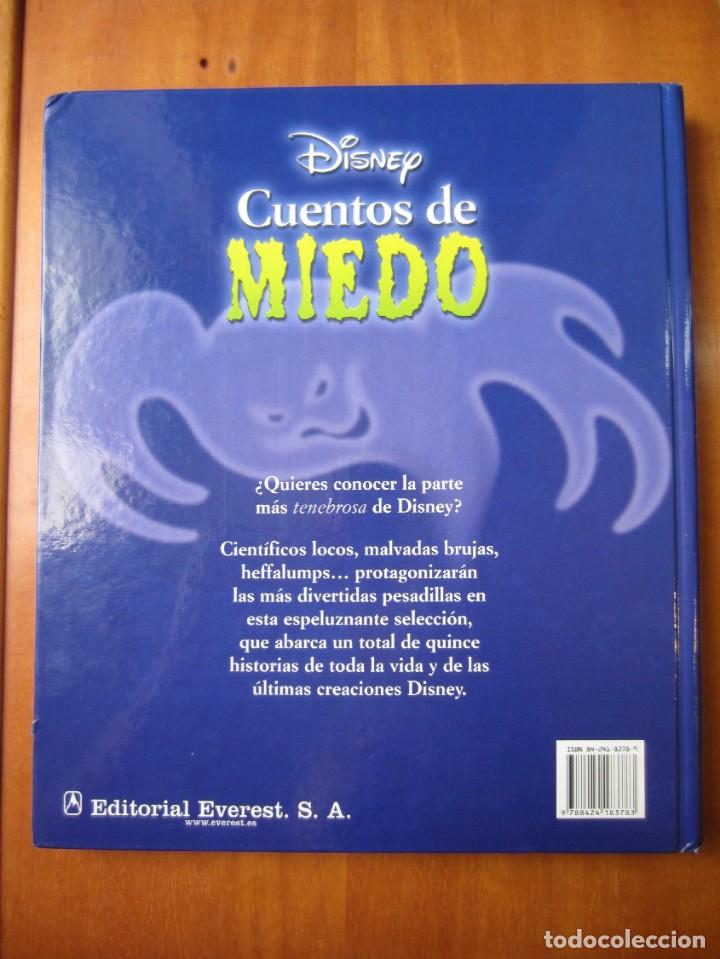 Libros de segunda mano: Cuentos de Miedo Disney (Everest) - Foto 2