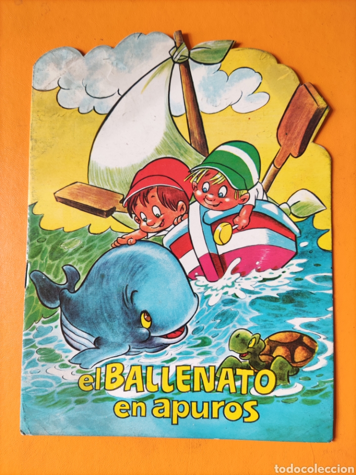 Libros de segunda mano: Cuento troquelado EL BALLENATO EN APUROS- OSITO ALEGRE- 1968