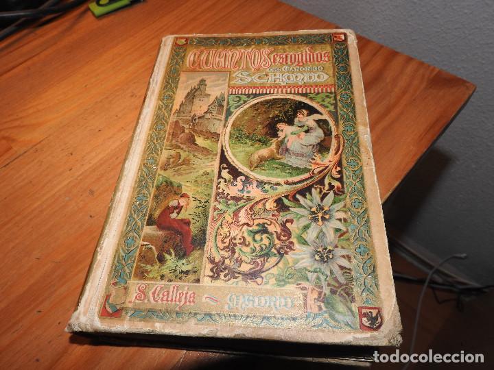 Libros de segunda mano: cuentos escogidos del canonigo schmid s. calleja madrid 27 cuentos 382 pgs