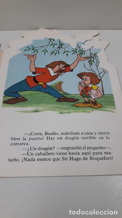 Libros de segunda mano: CUENTO TROQUELADO EL DRAGON COBARDE . EDICIONES TORAY . ORIGINAL A&Ntilde;O 1979 - Foto 5