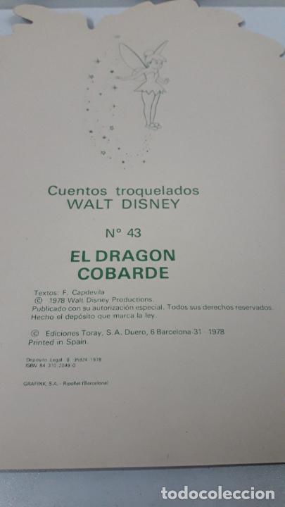 Libros de segunda mano: CUENTO TROQUELADO EL DRAGON COBARDE . EDICIONES TORAY . ORIGINAL A&Ntilde;O 1979 - Foto 6