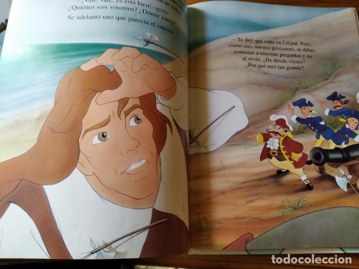 Libros de segunda mano: LOS VIAJES DE GULLIVER - CUENTO GRAN FORMATO + PUZZLE. - Foto 3