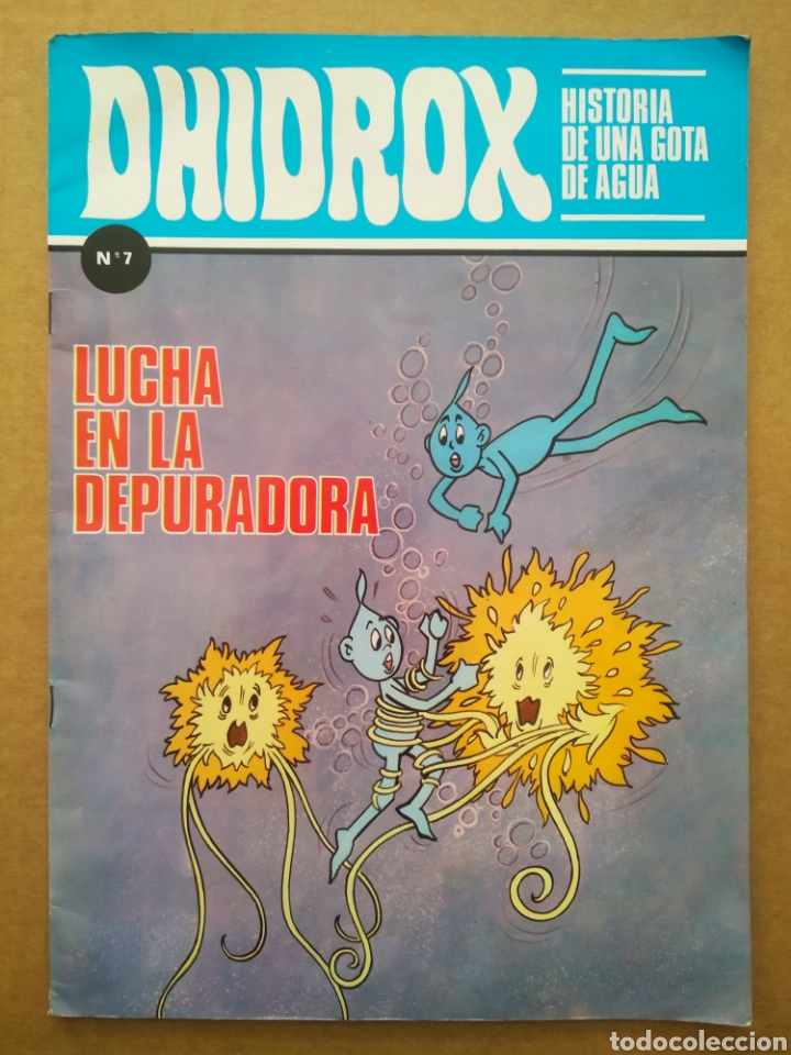 Libros de segunda mano: Dhidrox n&deg;7: Lucha en la Depuradora, por Jos&eacute; Catal&aacute;n Lafuente y E. Ib&aacute;&ntilde;ez (Ediciones Pedag&oacute;gicas).