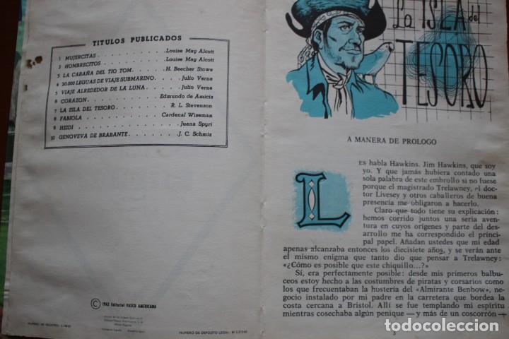 Libros de segunda mano: La isla del tesoro. Editorial EVA. Colecci&oacute;n Amable.1962. - Foto 4
