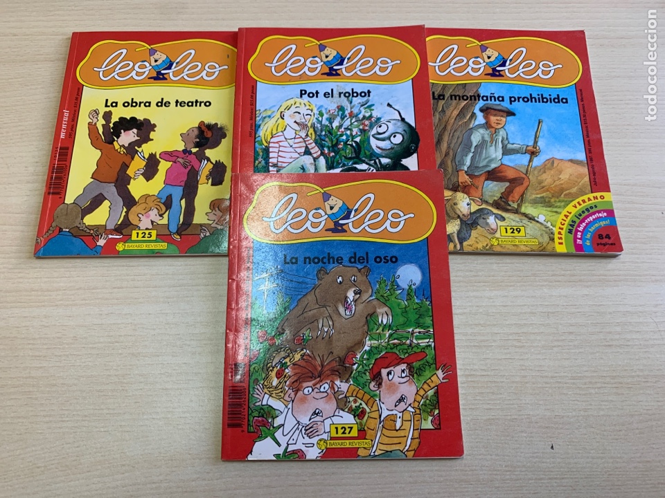 Libros de segunda mano: Colecci&oacute;n Leo Leo: 4 ejemplares. - Foto 1