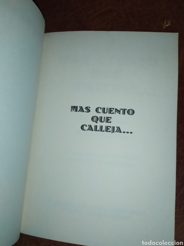 Libros de segunda mano: MAS CUENTO QUE CALLEJA 1979 - Foto 11