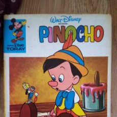Libros de segunda mano: PINOCHO CINE DISNEY TORAY WALT DISNEY AÑO 1981